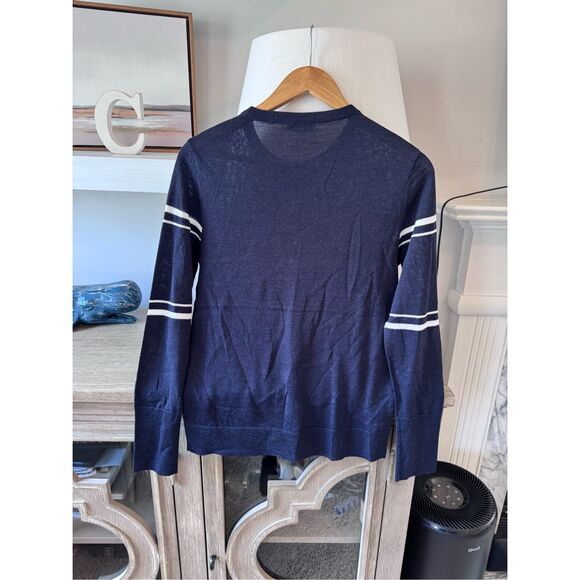 L'Etoile Sport Club Sweater in Blue Size Small - Picture 5 of 8